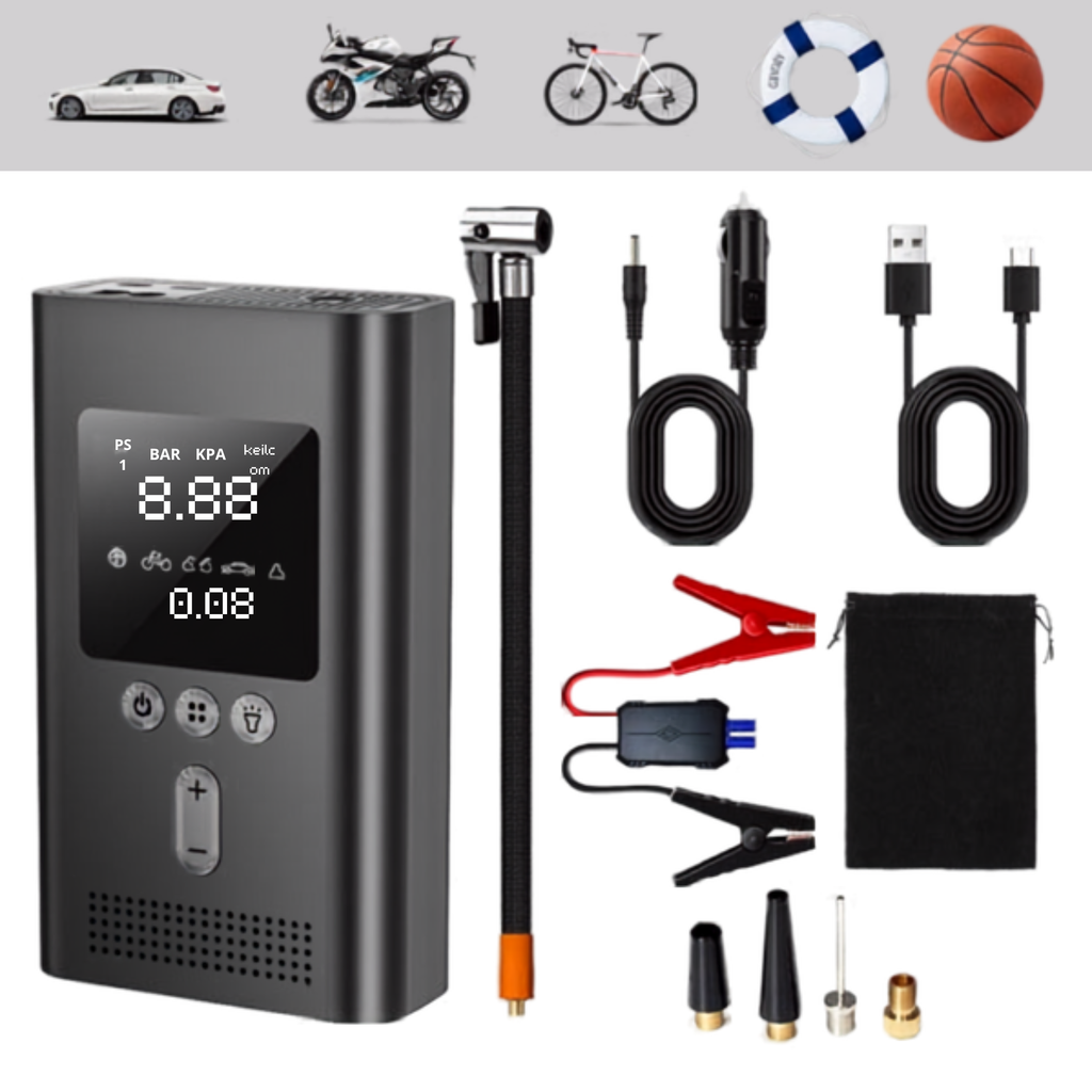 JumpPro™ 2-in-1 Car Jump Starter & 150PSI Air Compressor – For Gas & Diesel Engines